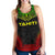 Tahiti Women's Racerback Tank - Polynesian Chief Reggae Version Art - Polynesian Pride