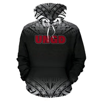 UNGD All Over Hoodie Black - Polynesian Pride