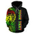 Samoa Polynesian Custom Hoodie Reggae Line - Polynesian Pride