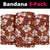 Hibiscus Tapa Bandana 3 - Pack - Polynesian Pride