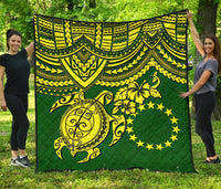 Cook Islands Polynesian Premium Quilt - Polynesian Turtle - Polynesian Pride