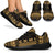 Northern Mariana Islands Sporty Sneakers - Polynesian Chief Gold Version Black - Polynesian Pride