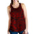 Polynesian Women Racerback Tank Top 16 Black-Red - Polynesian Pride