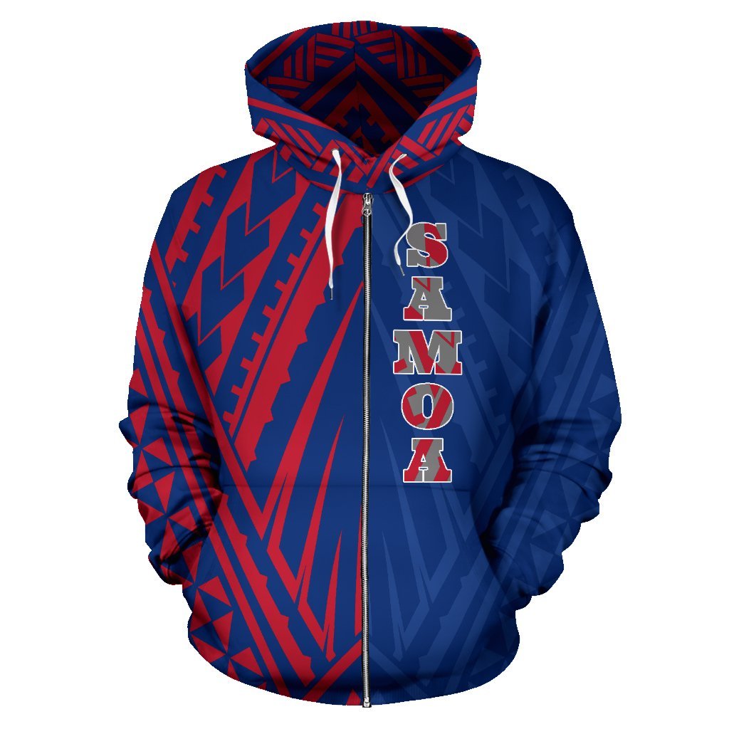 Samoa Hoodie Samoa Coat of Arms Polynesian TattooTh72 - Polynesian Pride