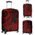 Fiji Polynesian Luggage Covers - Red Tentacle Turtle Crest Red - Polynesian Pride