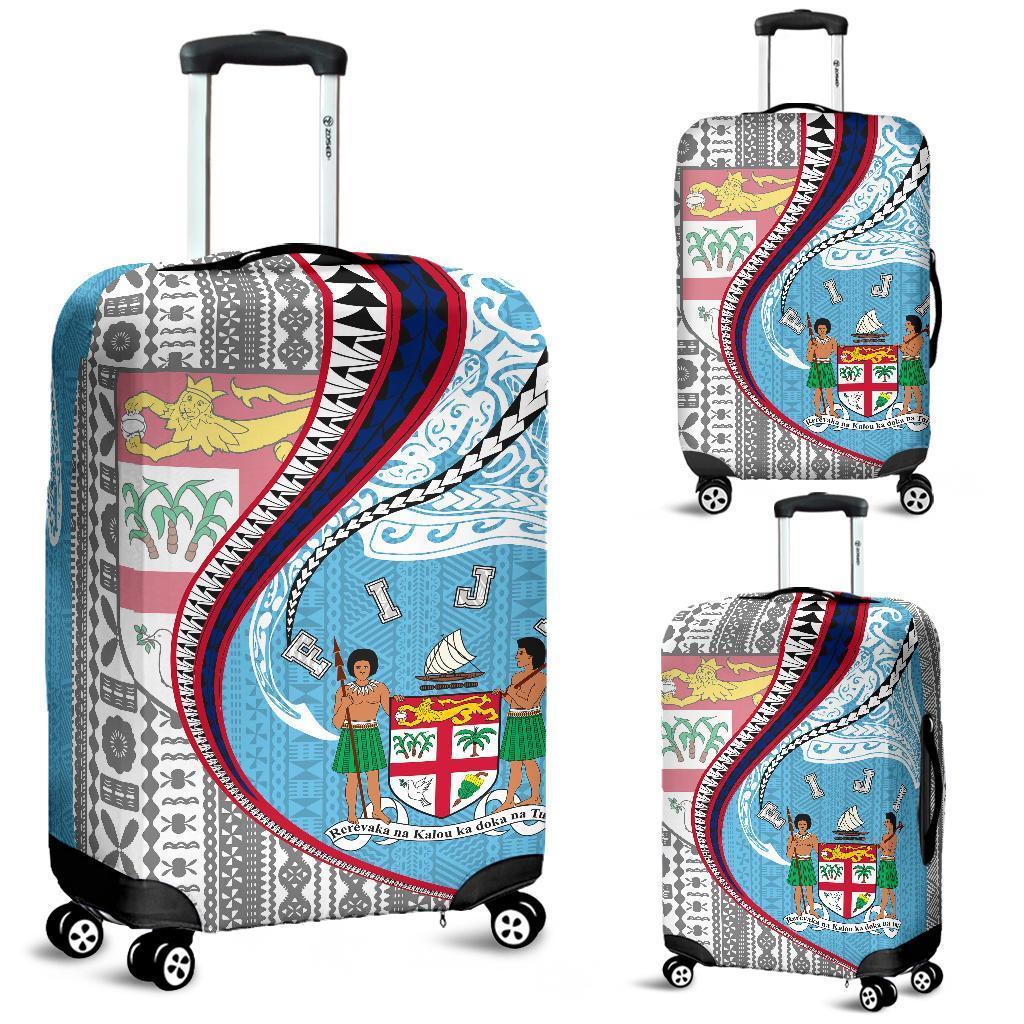 Fiji Luggage Covers Kanaloa Tatau Gen FJ Black - Polynesian Pride