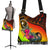 Chuuk Boho Handbag - Polynesian Hook And Hibiscus (Raggae) - Polynesian Pride