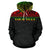 Hawaii Kanaka Maoli All Over Custom Hoodie Reggae Color Style - Polynesian Pride