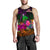 New Caledonia Polynesian Men's Tank Top - Summer Hibiscus - Polynesian Pride