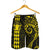 Cook Islands Polynesian Men'S Shorts 05 Yellow - Polynesian Pride