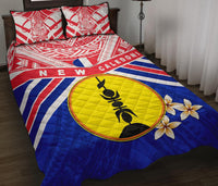New Caledonia Rugby Quilt Bed Set Polynesian - Polynesian Pride