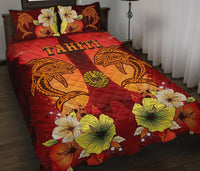 Tahiti Quilt Bed Sets - Tribal Tuna Fish - Polynesian Pride