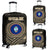 Guam Polynesian Luggage Cover 3 A7 Black - Polynesian Pride