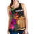 Tokelau Women's Racerback Tank - Polynesian Hibiscus Pattern - Polynesian Pride