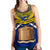 Tokelau Rugby Women Racerback Tank Version Blue - Polynesian Pride