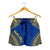 Nauru Women's Shorts - Polynesian Chief Flag Version Women White - Polynesian Pride