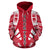 French Polynesia All Over Custom Zip up Hoodie Flag Tattoo Style - Polynesian Pride