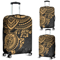 Polynesian Luggage Covers - Polynesian Golden Turtle Golden - Polynesian Pride