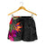 Polynesian All Over Print Women's Shorts - Hibiscus Pattern - Polynesian Pride