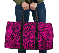 Polynesian Hawaiian Style Tribal Tattoo Pink Hawaii Travel Bag Travel Bag One size Pink - Polynesian Pride