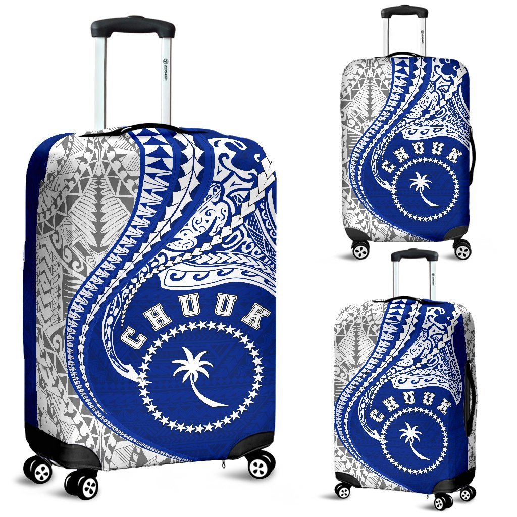 Chuuk Luggage Covers Kanaloa Tatau Gen FM Black - Polynesian Pride