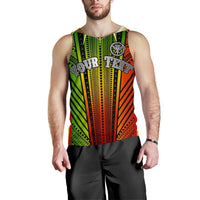 Hawaii Polynesian Custom Personalised Men's Tank Top - Tribal Ornamental - Polynesian Pride