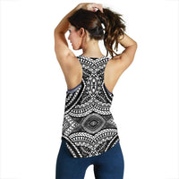 Micronesia Women's Racerback Tank - Micronesian Pattern - Polynesian Pride