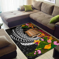 Tokelau Area Rug - Seal Spiral Polynesian Patterns - Polynesian Pride