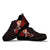 Tahiti Polynesian Custom Personalised Sneakers - Coat Of Arm With Hibiscus - Polynesian Pride