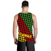 Kanaka Maoli Flag Men's Tank Top Hawaii Th5 - Polynesian Pride
