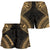 Pohnpei Women's Shorts - Polynesian Chief Gold Version - Polynesian Pride