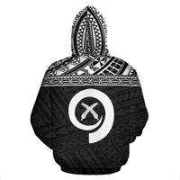 Vanuatu Polynesian Hoodie Black - Polynesian Pride