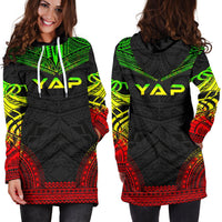 Yap Women's Hoodie Dress - Polynesian Reggae Chief - Polynesian Pride