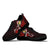 Nauru Polynesian Custom Personalised Sneakers - Coat Of Arm With Hibiscus - Polynesian Pride