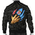 Fiji Men's Bomber Jacket - Fiji In Me (Black) - Polynesian Pride