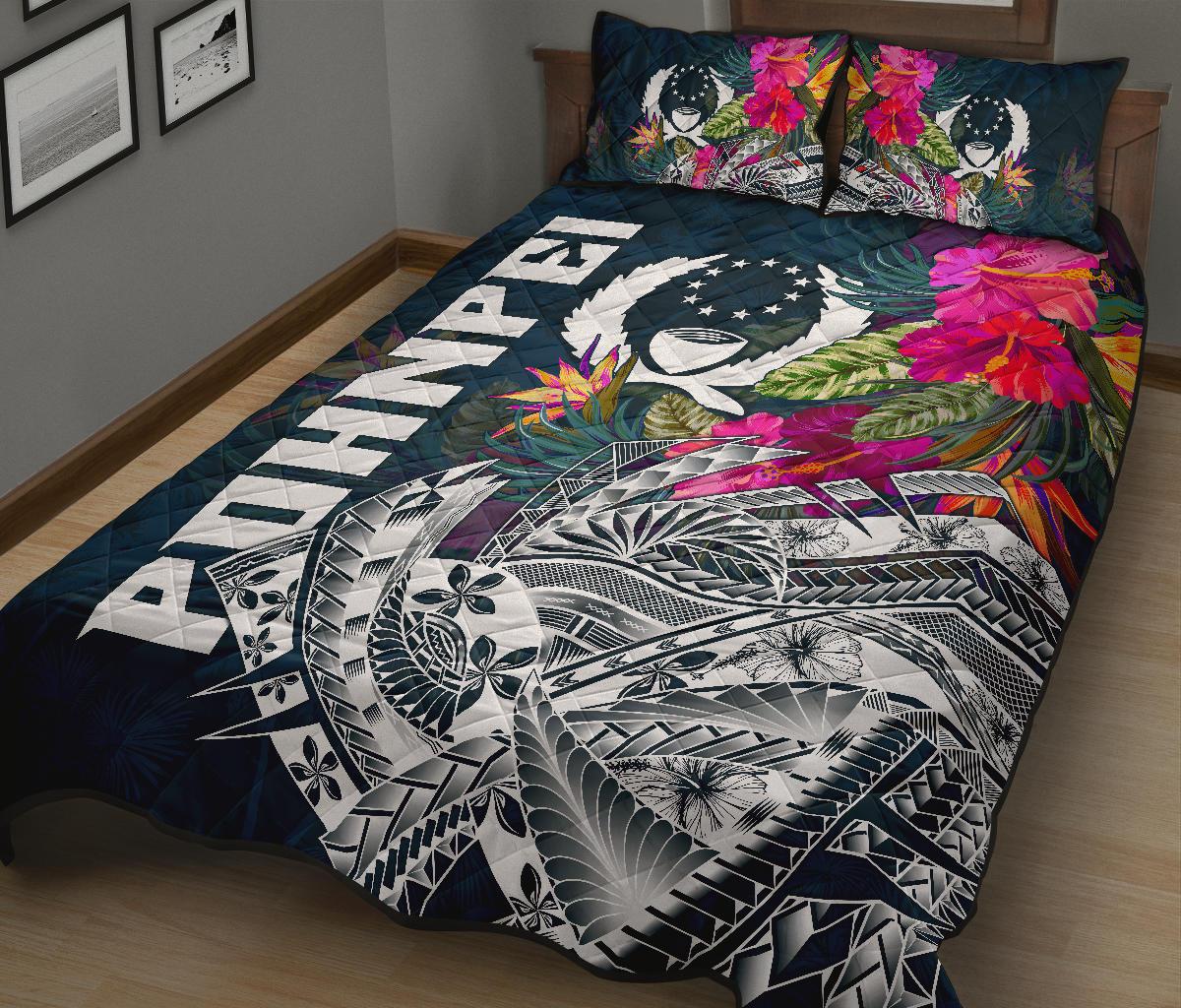 Pohnpei Quilt Bed Set - Pohnpei Summer Vibes - Polynesian Pride