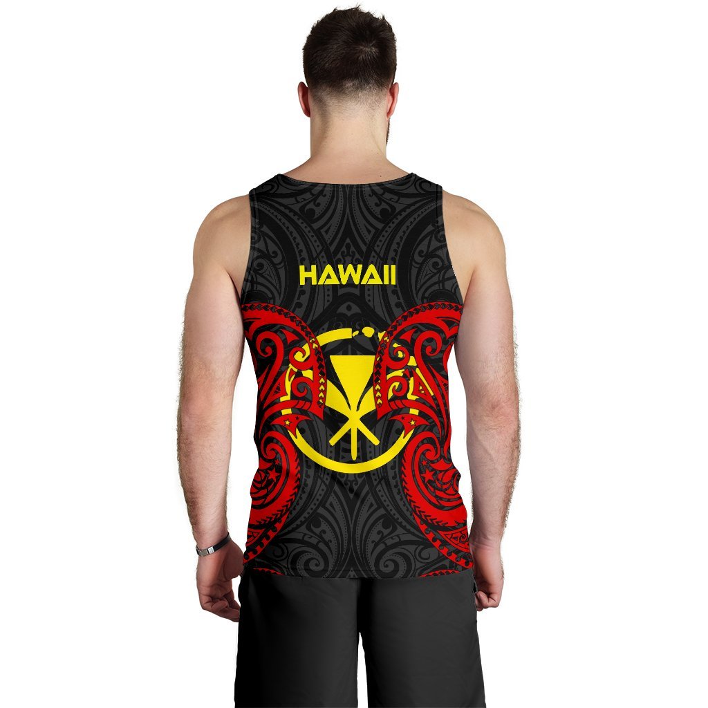 Polynesian Hawaii Men's Tank Top - Hawaiian Spirit - Polynesian Pride