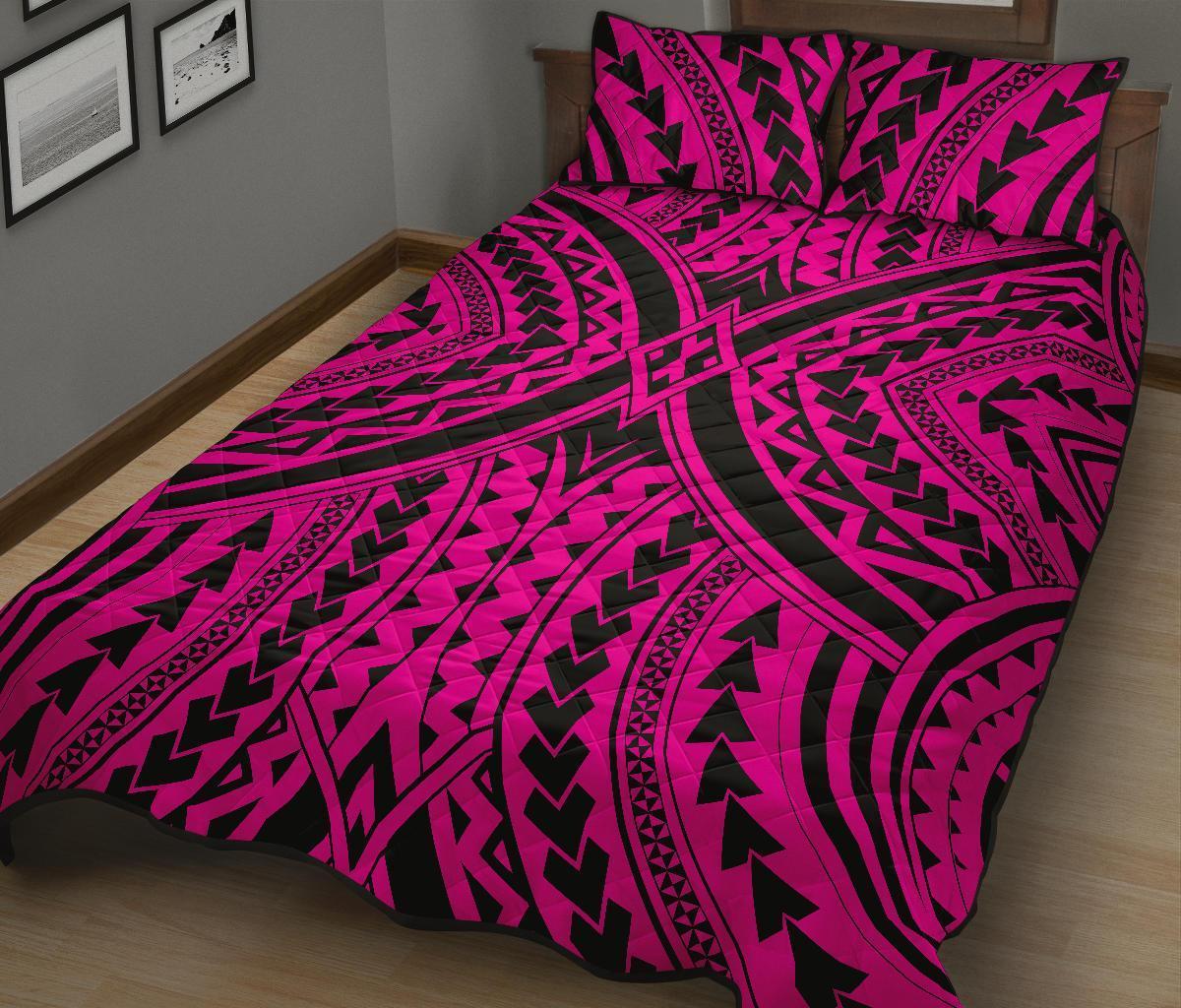 Hawaii Quilt Bed Set Polynesia Tradition AH - Polynesian Pride