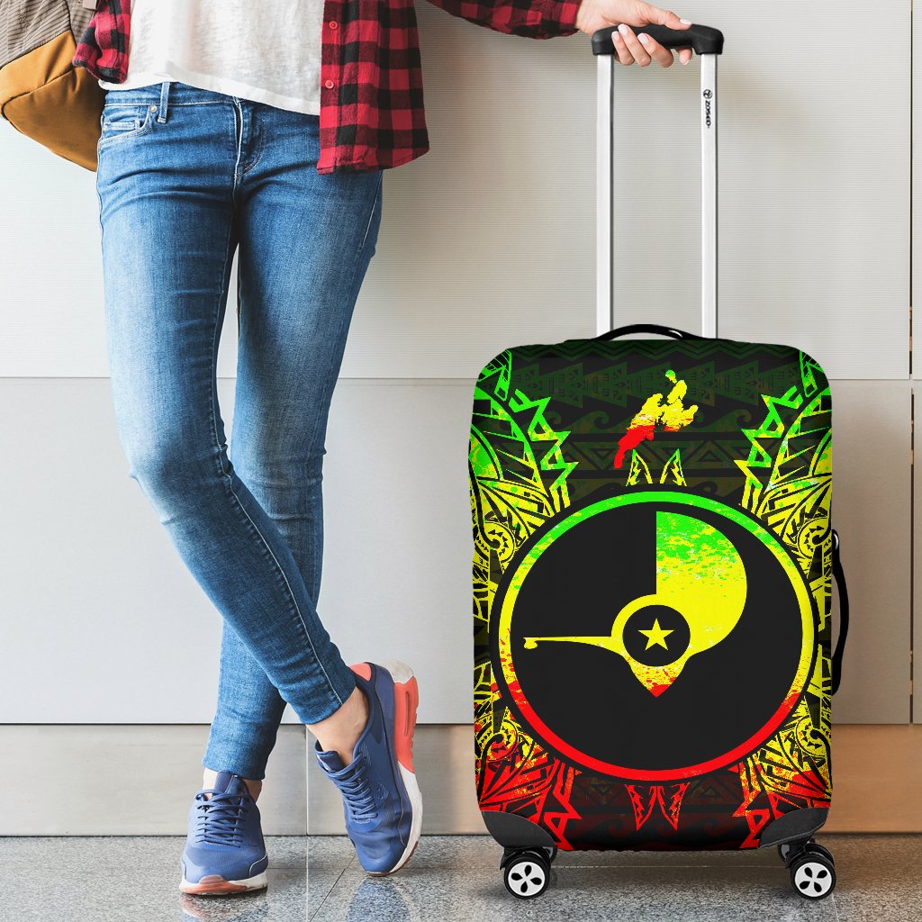 Yap Polynesian Luggage Covers Map Reggae - Polynesian Pride