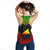 Tokelau Women's Racerback Tank - Polynesian Chief Reggae Version - Polynesian Pride