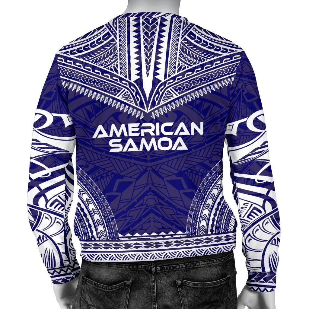American Samoa Sweater - Polynesian Chief Flag Version - Polynesian Pride