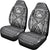 American Samoa Car Seat Cover - American Samoa Seal Polynesian Tattoo Black - Polynesian Pride