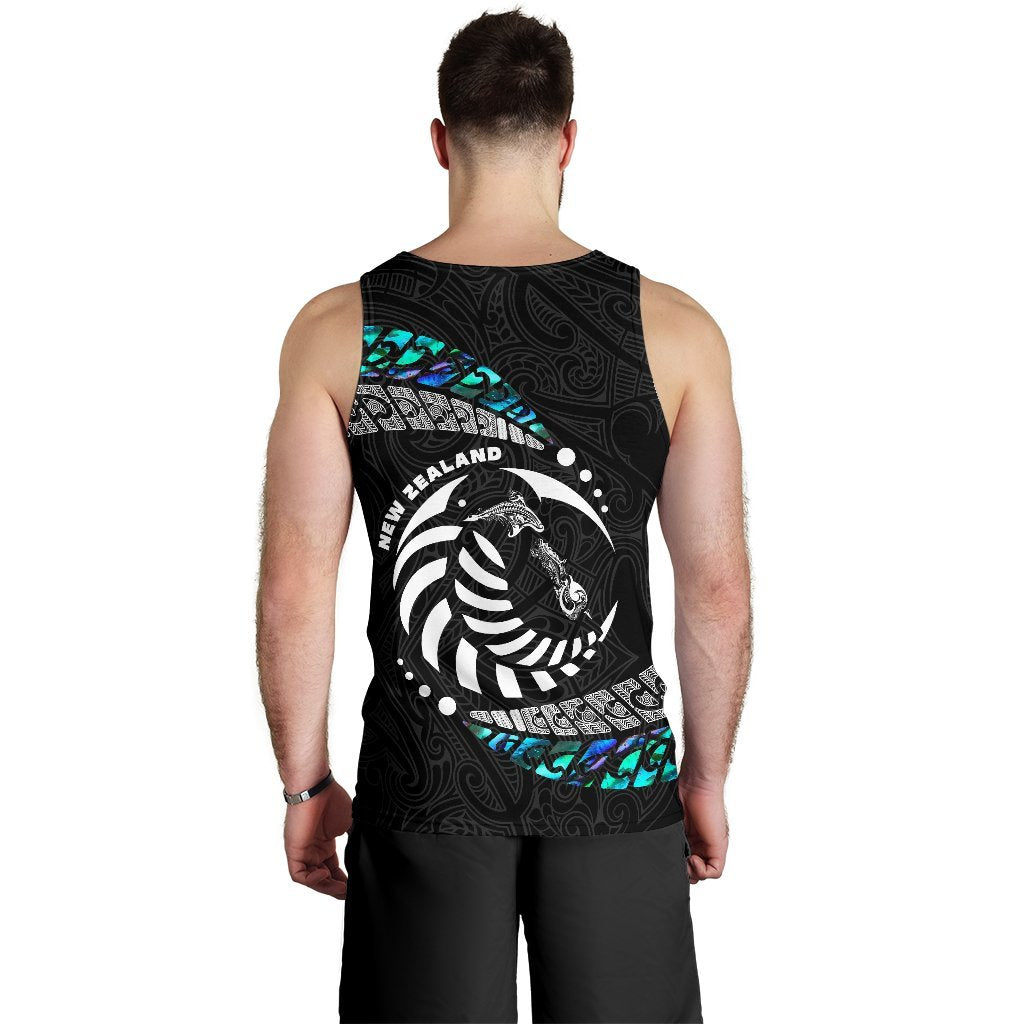 Maori New Zealand Men's Tank Top Hei Tiki Sport Style - Polynesian Pride