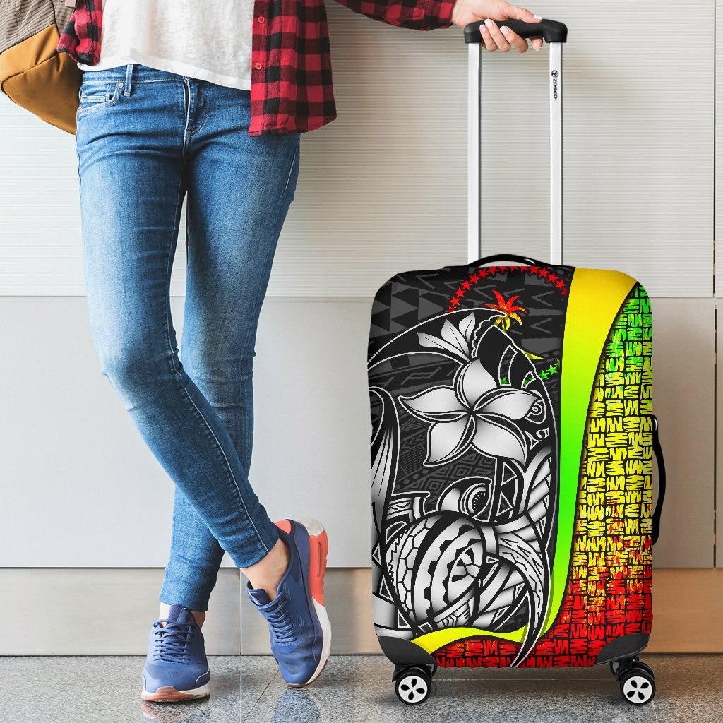 Chuuk Micronesian Luggage Covers Reggae - Turtle With Hook - Polynesian Pride