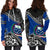 Samoa Hoodie Dress - Samoa Coat Of Arms Fall In The Wave K9 - Polynesian Pride