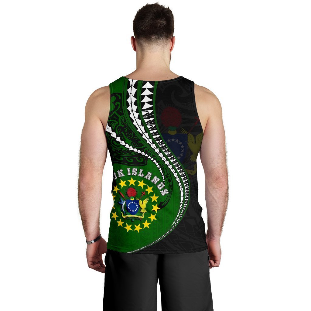 Cook Islands Men'S Tank Top Kanaloa Tatau Gen Ck - Polynesian Pride