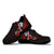 Guam Polynesian Custom Personalised Sneakers - Coat Of Arm With Hibiscus - Polynesian Pride