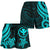 Polynesian Hawaii (Kanaka Maoli) Women Shorts - Turquoise Tentacle Turtle Women Blue - Polynesian Pride