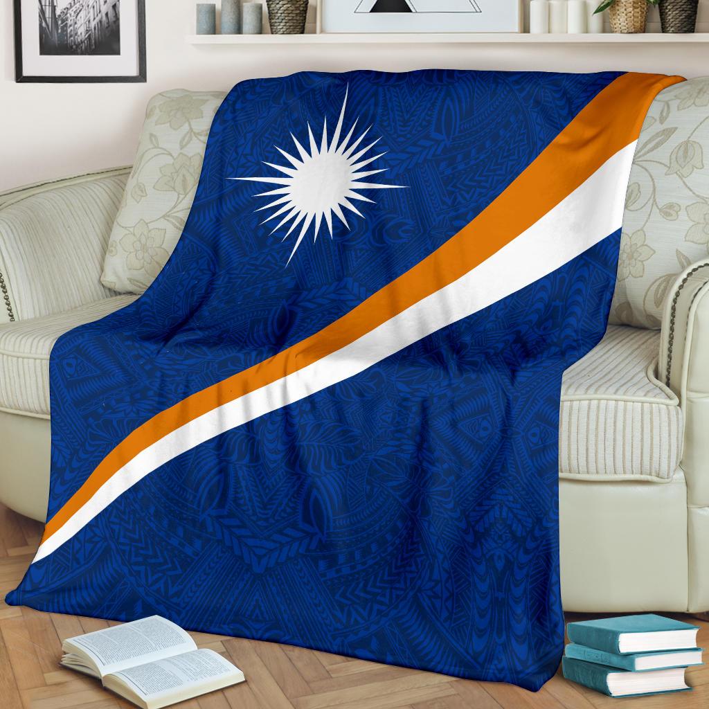 Marshall Islands Premium Blanket - Micronesia Style - Polynesian Pride