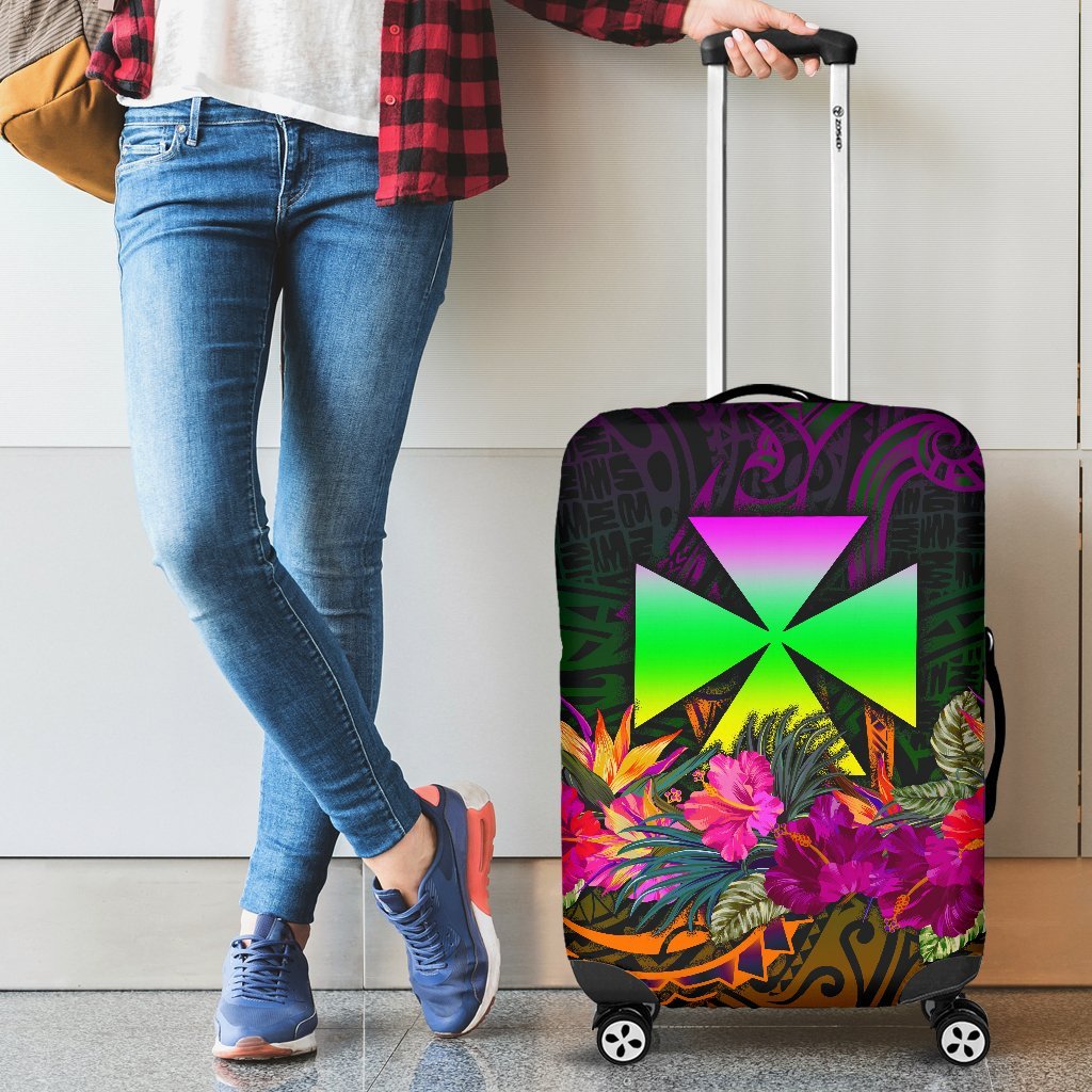 Wallis and Futuna Luggage Covers - Summer Hibiscus - Polynesian Pride